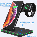 3 in 1 Apple Wireless Charging Dock For iPhone/Apple Watch/AirPods